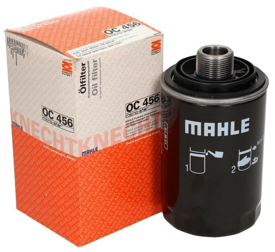 MAHLE фильтр масляный OC456