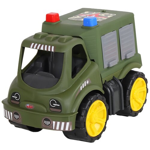 Грузовик Джамбо Тойз Военная машина (JB5100023), 24 см, зеленый