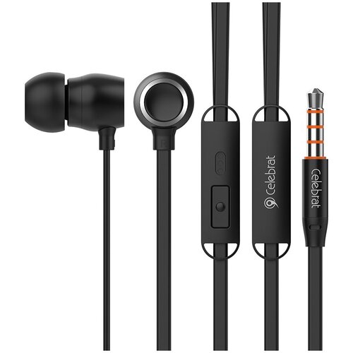 Наушники Celebrat G10, mini jack 3.5 mm, black