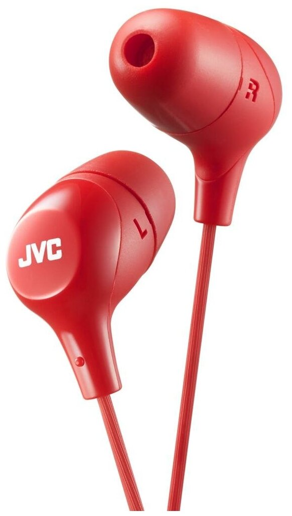 Наушники JVC HA-FX38-R-E red