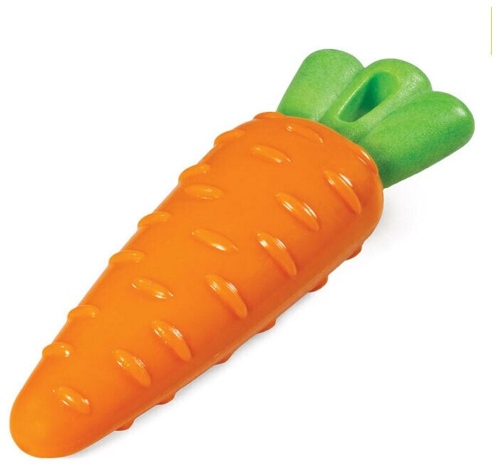 Triol Игрушка для собак из термопластичной резины "Морковка", 200мм, 2 шт.