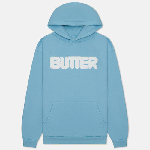 Толстовка Butter Goods, силуэт прямой, размер M, голубой