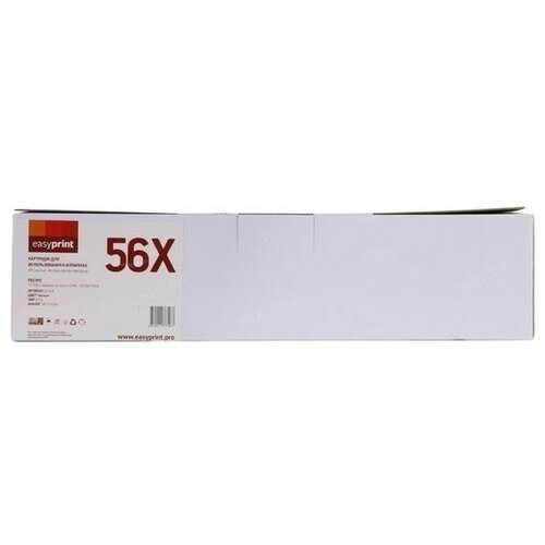 картридж cf256x 56x для принтера hp laserjet m436dn m436n m436nda Easyprint Расходные материалы CF256X Картридж LH-56X для HP LJ M436dn M436n M436nda 13700 стр. с чипом