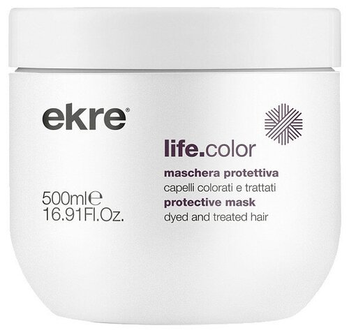 Маска для окрашенных волос Protective Life.Color Ekre, 500 мл