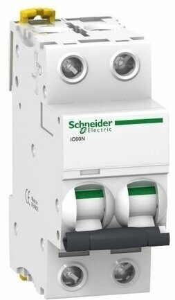 Автоматический выключатель Acti 9 iC60N 2P 10A (B) Schneider Electric A9F78210
