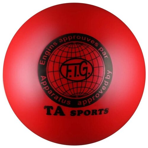 фото Мяч для художественной гимнастики indigo i-2 красный