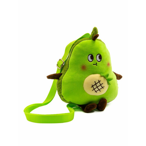 Детская игрушка-рюкзак Авокадо мягкая игрушка авокадо 17 см