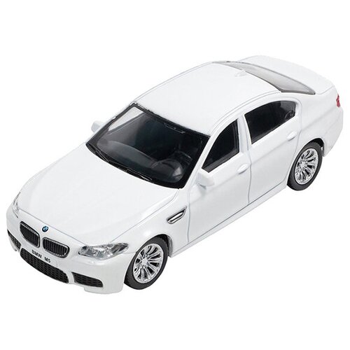 Легковой автомобиль RMZ City BMW M5 (444003) 1:43, 10.1 см, белый легковой автомобиль rmz city bmw m5 344003sm 1 64 9 см матовый черный