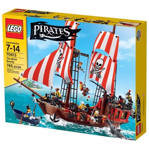 Купить LEGO Pirates 70413 Брик Баунти, пластик, male