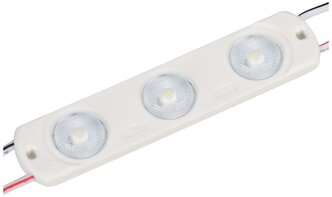 Модуль герметичный CRAFT-2835-3-12V White 170deg (80x17.5mm, 1.2W, IP67) (ARL, Закрытый) 100 шт