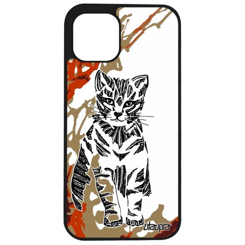 фото Чехол на телефон apple iphone 12 pro max, "кот" бенгальский тигристый utaupia