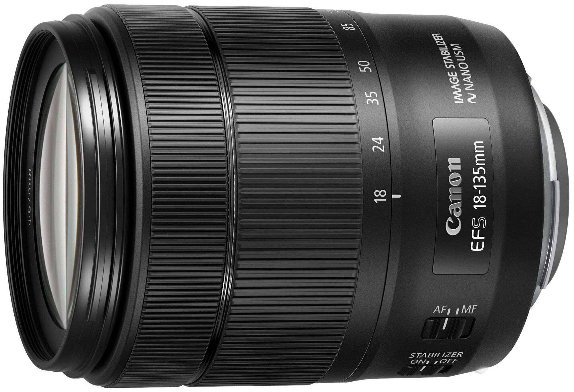 Объектив Canon EF-S 18-135mm f/3.5-5.6 IS USM, черный