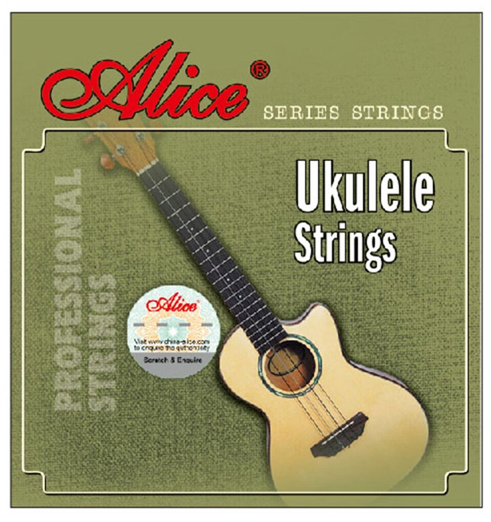 Комплект струн для укулеле Alice AU04, Alice (Элис)