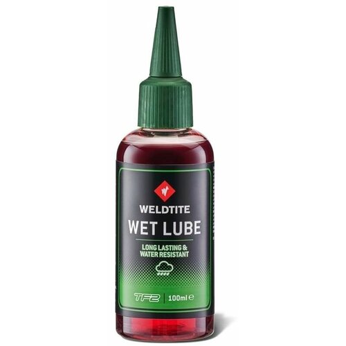 Смазка Weldtite TF2 EXTREME WET CHAIN LUBRICANT 100мл арт. NWE03137 смазка 03077 для бортов покрышки tyre fit mounting gel 100 мл weldtite