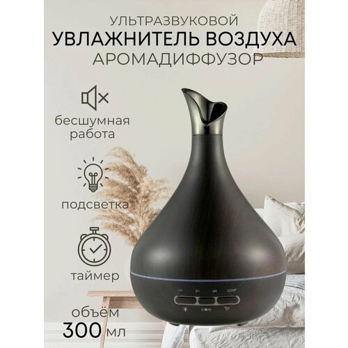 Увлажнитель воздуха HUMIDIFIR RS-7/Очиститель воздуха HM-044/здоровый, чистый и увлажненный воздух/темное дерево