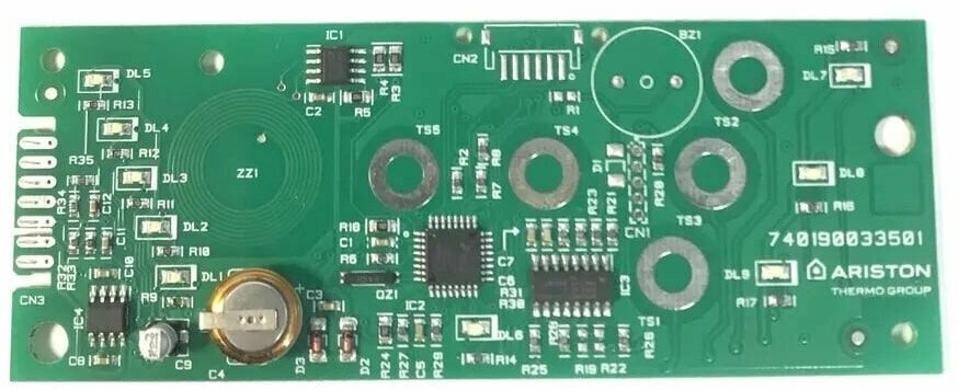 Плата дисплея водонагревателя Ariston 65118210