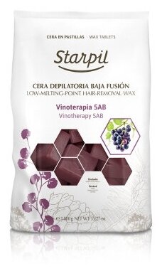 Воск в брикетах Вино Starpil, 1000 гр