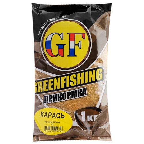 Прикормка Greenfishing GF, карась, 1 кг