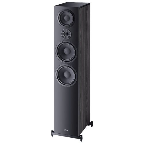 HECO Aurora 1000, 2 колонки, ebony black полочная акустическая система heco aurora center 30 ebony black