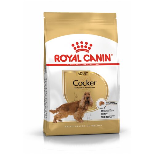 Корм сухой ROYAL CANIN полнорационный для собак породы английский или американский кокер спаниель 3 кг х 2 шт корм для собак royal canin cocker для породы кокер спаниель