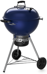 Угольный гриль Weber Master-Touch GBS C-5750, 72x65x107 см, синий океан