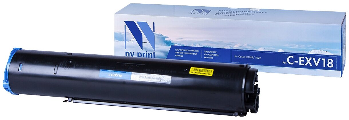 Картридж NV Print C-EXV18 для Canon, 8400 стр, черный