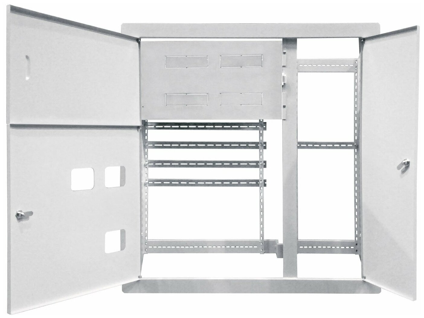 фото Корпус щита этажного 3 кв. модификация3 Народный (1010х950х160), ниша 920х860х140 TDM SQ0905-1337 (1 шт.)