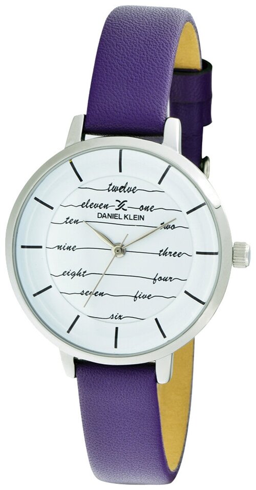 Наручные часы Daniel Klein, фиолетовый, белый