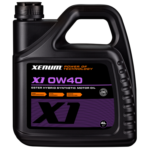 Синтетическое моторное масло с эстерами Xenum X1 0W40 С3 (1 литр)