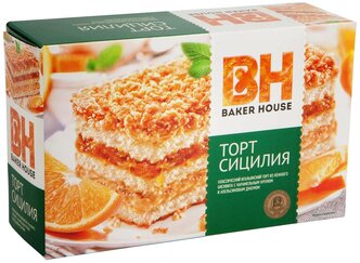 Торт BAKER HOUSE Сицилия, 350 г