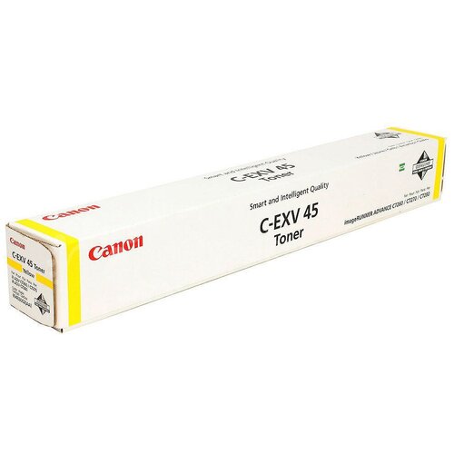 Картридж Canon C-EXV45 Y (6948B002), 52000 стр, желтый 1x gpr 32 33 color drum unit for canon ir c9075 c7065 c7270 c9280 c7270 c7260 c9270 c7055 irc9075 irc7065 irc9280