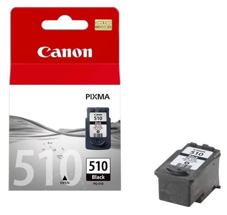 Картридж CANON PG-510 к PIXMA MP240/260/480 стандартный черный