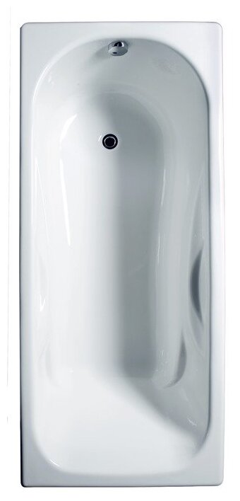 Ванна Универсал Сибирячка 170x75, чугун, глянцевое покрытие, белый
