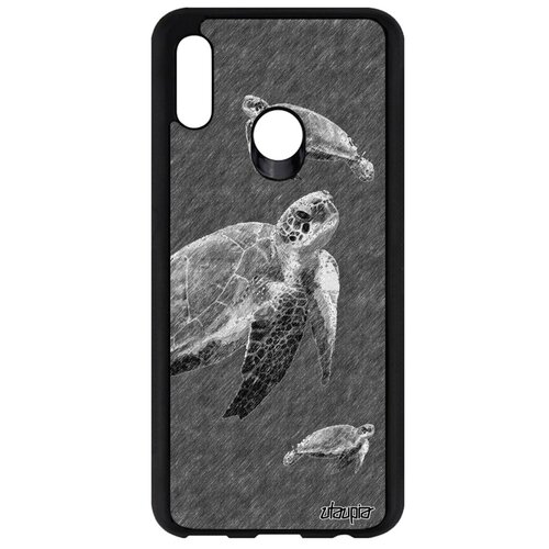 фото Чехол на мобильный huawei p smart 2019, "черепаха" слоновая гиганская utaupia