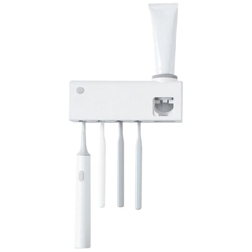 фото Умный держатель для дезинфекции зубных щеток xiaomi dr.meng uv toothbrush sterilizer