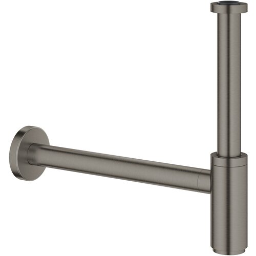 Сифон для раковины GROHE 1 1/4 дюйма из латуни, темный графит, матовый (28912AL0)