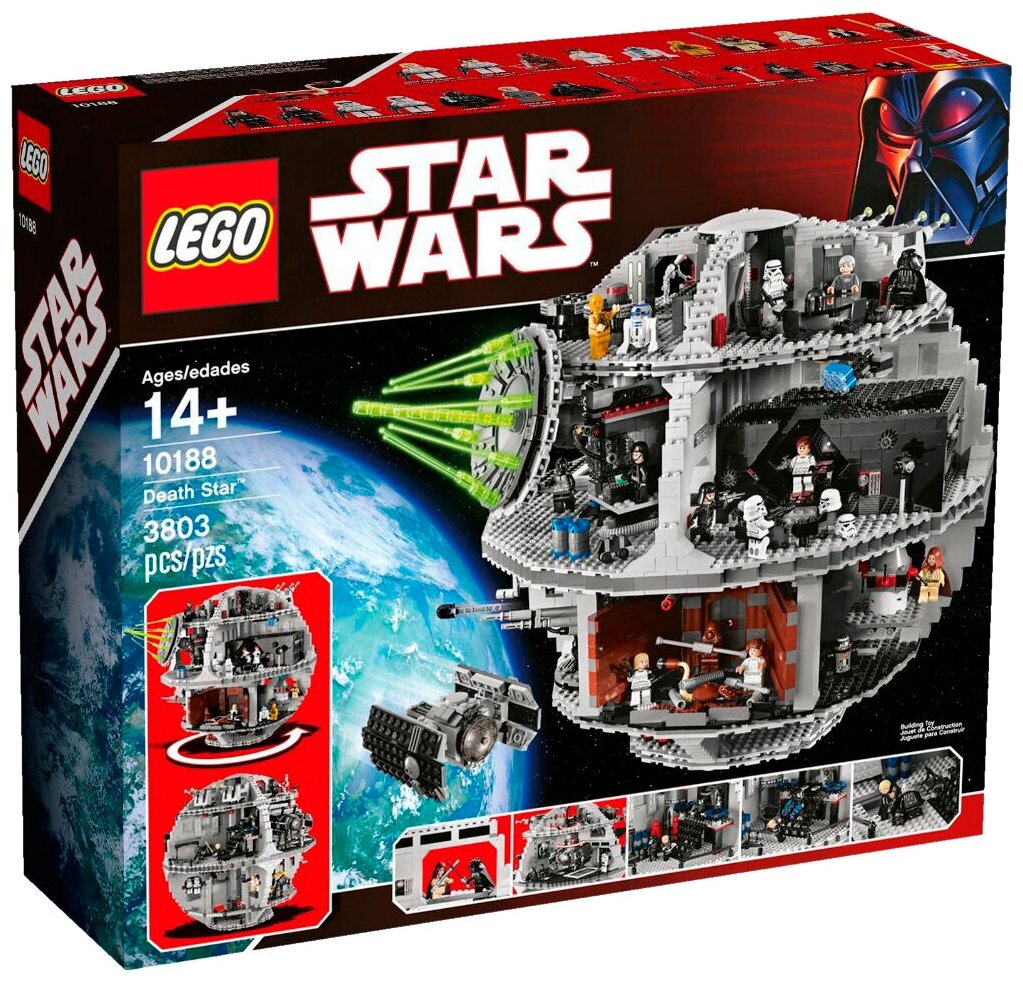 Lego Конструктор LEGO Star Wars 10188 Звезда Смерти