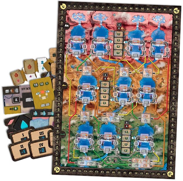 Настольная игра Crowd Games Плотина. Нил (дополнение, от 2 до 4 игроков) — фото 1