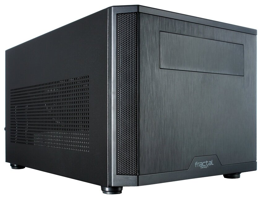 Корпус miniITX Fractal Design Core 500, Midi-Tower, без БП, черный [fd-ca-core-500-bk]