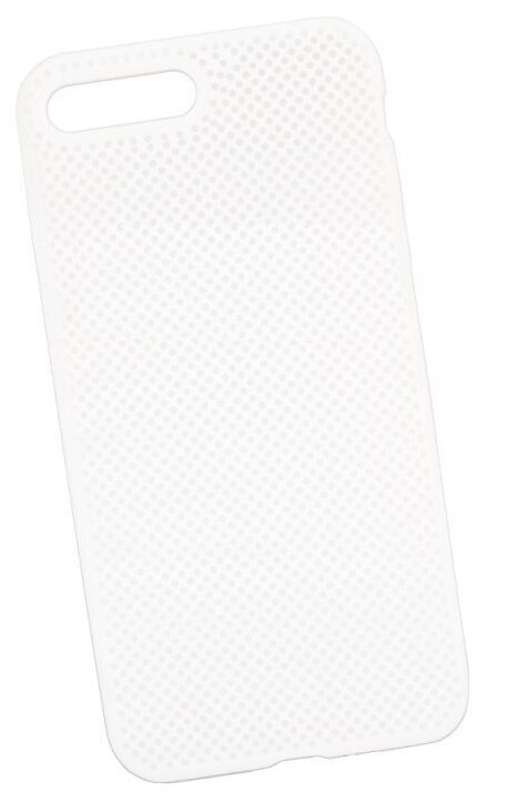 Силиконовый чехол "LP" для iPhone 7 Plus/8 Plus "Silicone Dot Case" (белый/коробка)