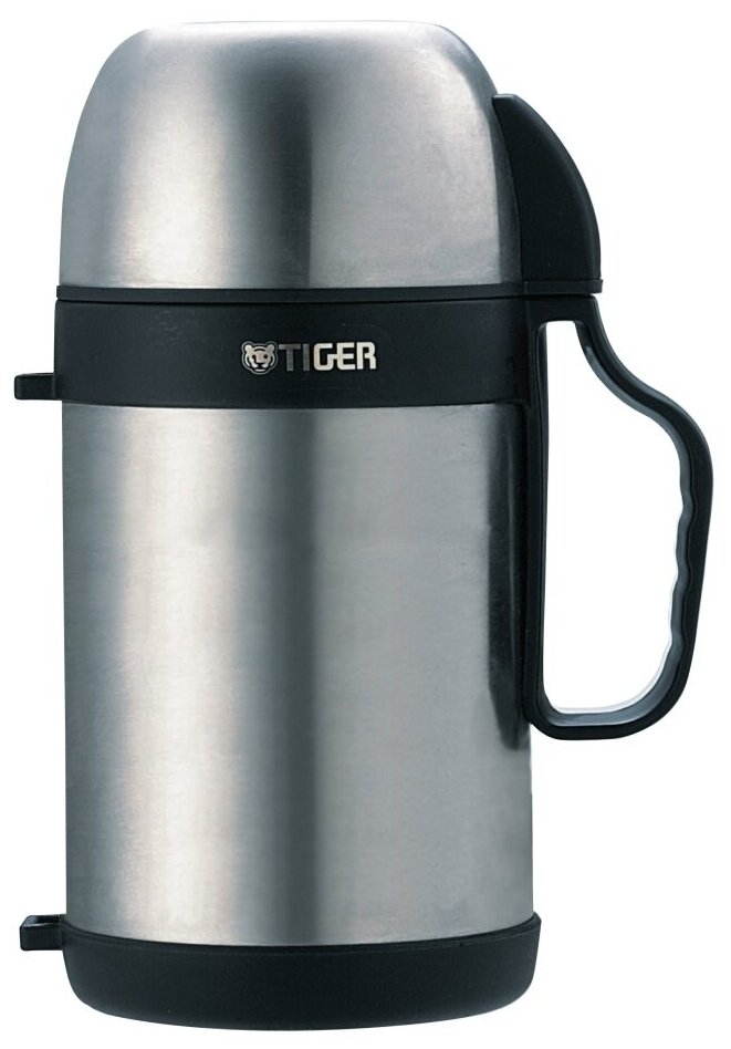 Tiger Термос универсальный для еды и напитков MCW-P071 0,7 литра стальной, шт MCW-P071 XS .