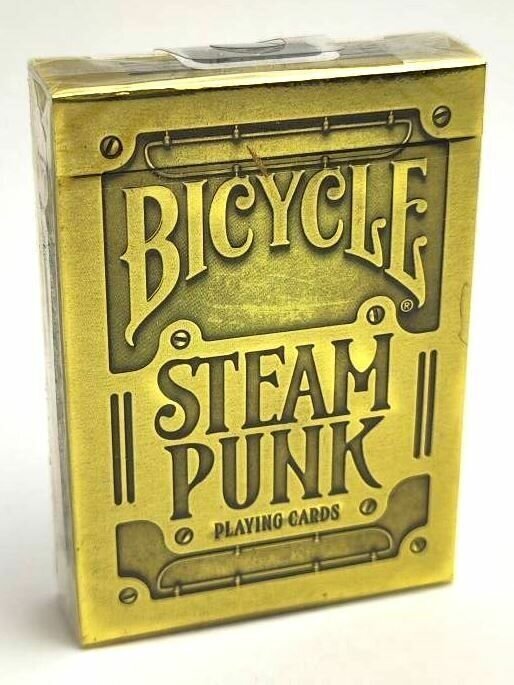 Игральные карты Bicycle STEAMPUNK (Gold)