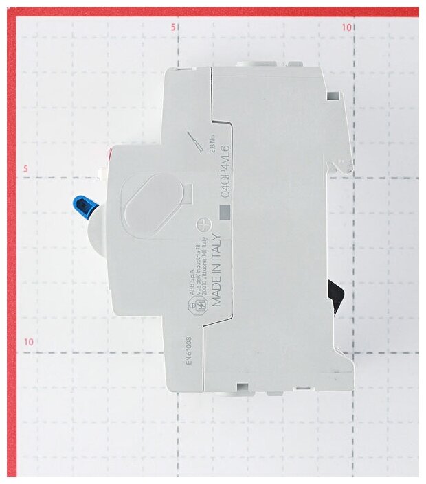 F204 AC-63/0,03 2CSF204001R1630 Выключатель дифференциального тока четырехполюсный 63A 30мА (тип АС) ABB - фото №3