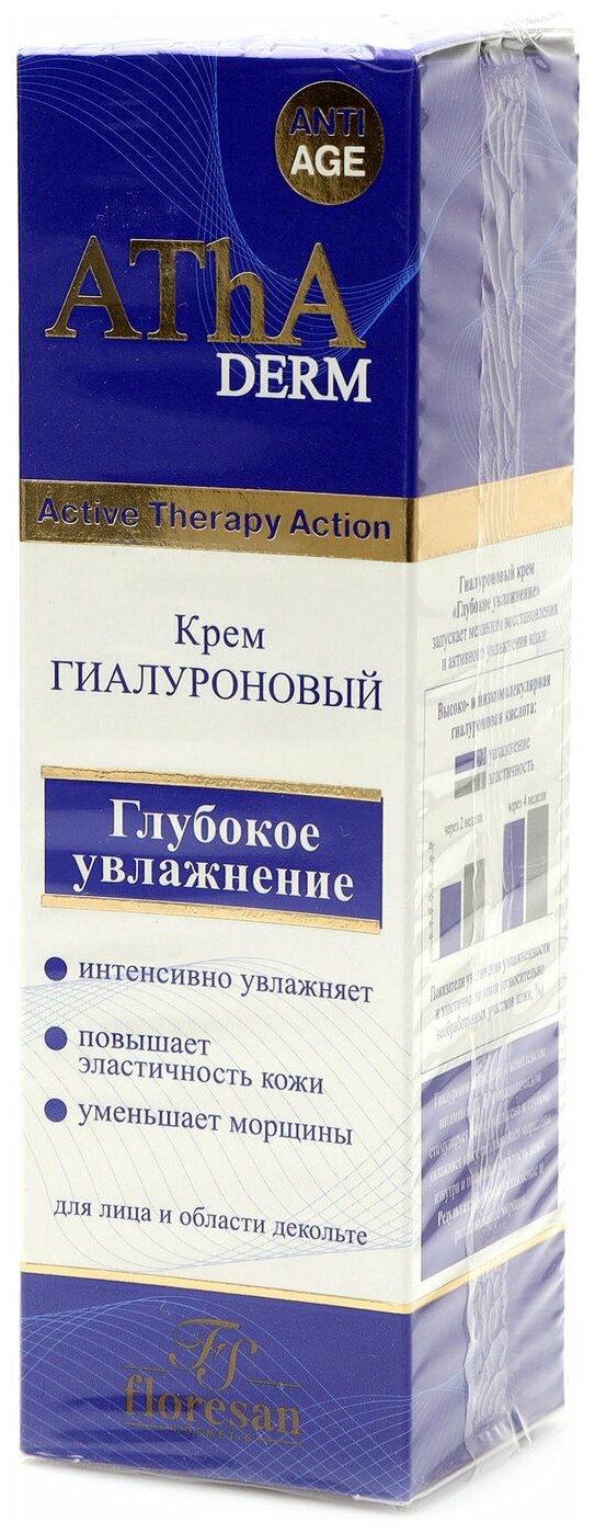 Kрем для лица и области декольте Floresan Глубокое увлажнение, 75 мл - фото №6