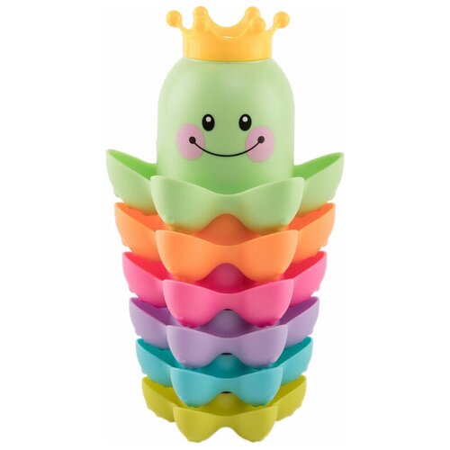 фото Набор для ванной happy baby aqua king (330090) разноцветный