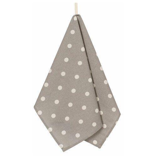 фото Guten morgen полотенце горох кухонное 45х60 см серый