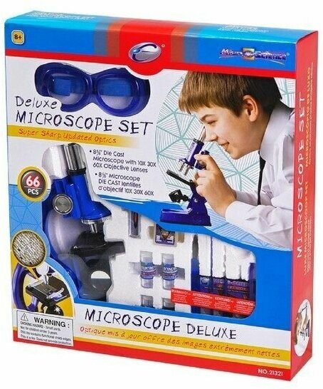Микроскоп детский MP-1200 zoom, 21321 — фото 1