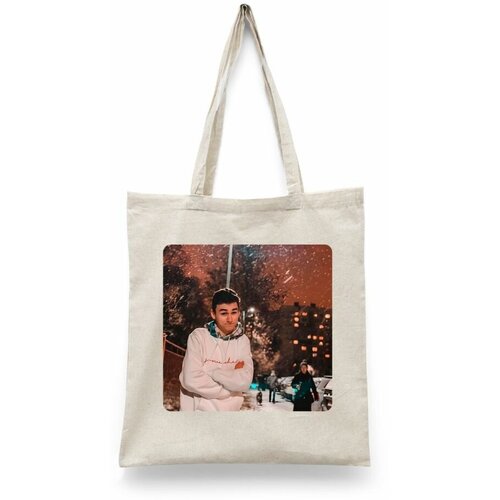 фото Сумка шоппер каждому своё, бежевый