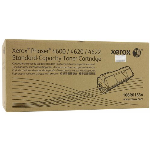 Картридж Xerox 106R01534, 13000 стр, черный картридж sakura 106r01534 для xerox черный 13000 к phaser4600 phaser4620