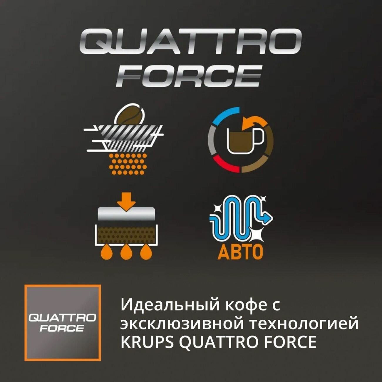 Кофемашина Krups Quattro Force Evidence EA891C10 - фотография № 19